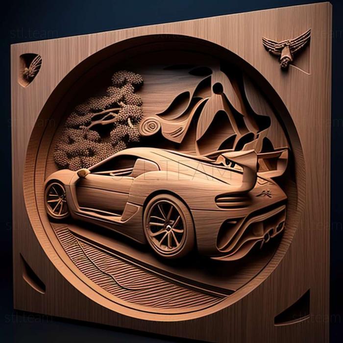 3D модель Гра Gran Turismo Sport (STL)